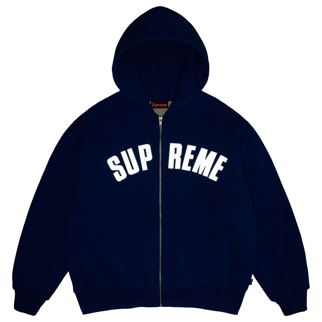 SUP ARC 3M REFLECTIVE BLUE ZIP UP HOODIE