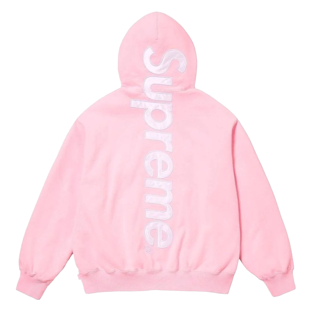SUP SATEN APLİKE HOODIE