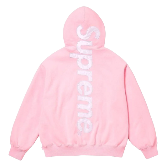 SUP SATEN APLİKE HOODIE