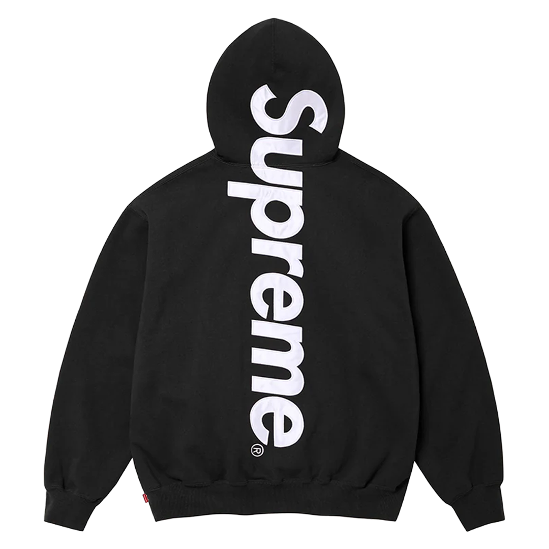 SUP SATEN APLİKE HOODIE