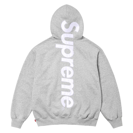 SUP SATEN APLİKE HOODIE
